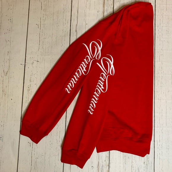 Gentleman Apparels Cursive Sleeve Crewneck Sweater - Picture 2 of 2